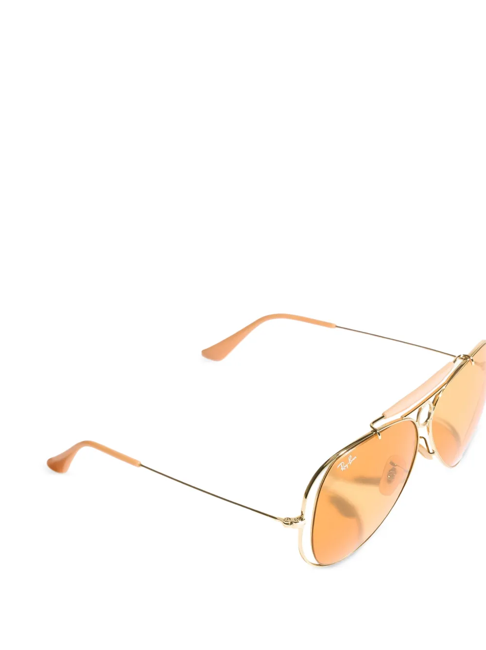 Dolce & Gabbana Eyewear x Ray-Ban zonnebril met piloten montuur Goud