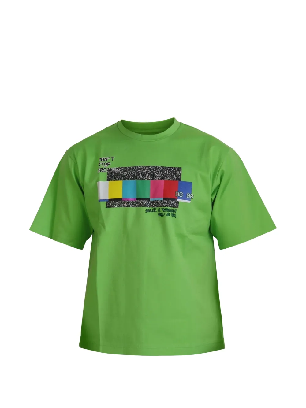 Dolce & Gabbana T-shirt con grafica - Verde