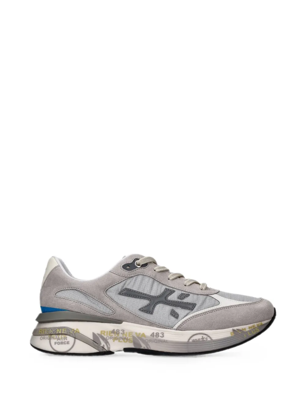 Premiata Moerun 8079 logo-patch sneakers - Grau