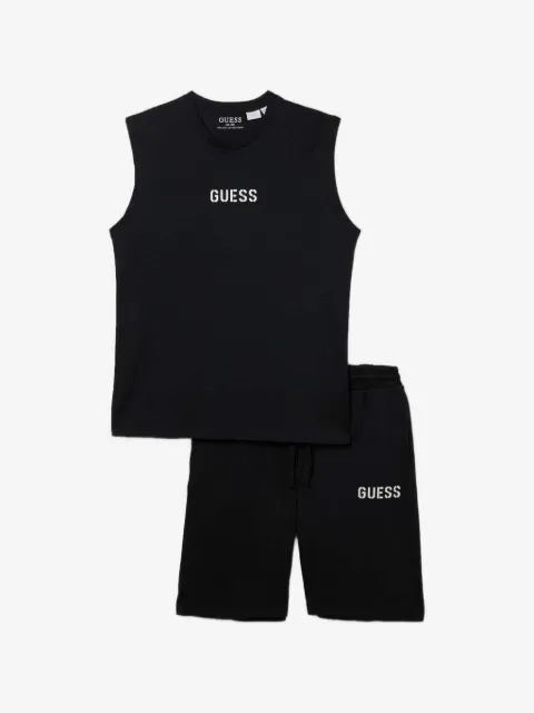 GUESS USA logo-print pajamas
