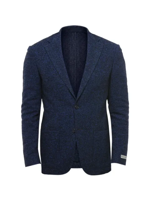 Corneliani single-breasted textured blazer
