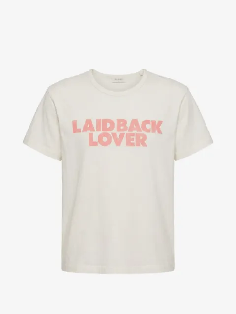Second/Layer slogan-print crew-neck T-shirt