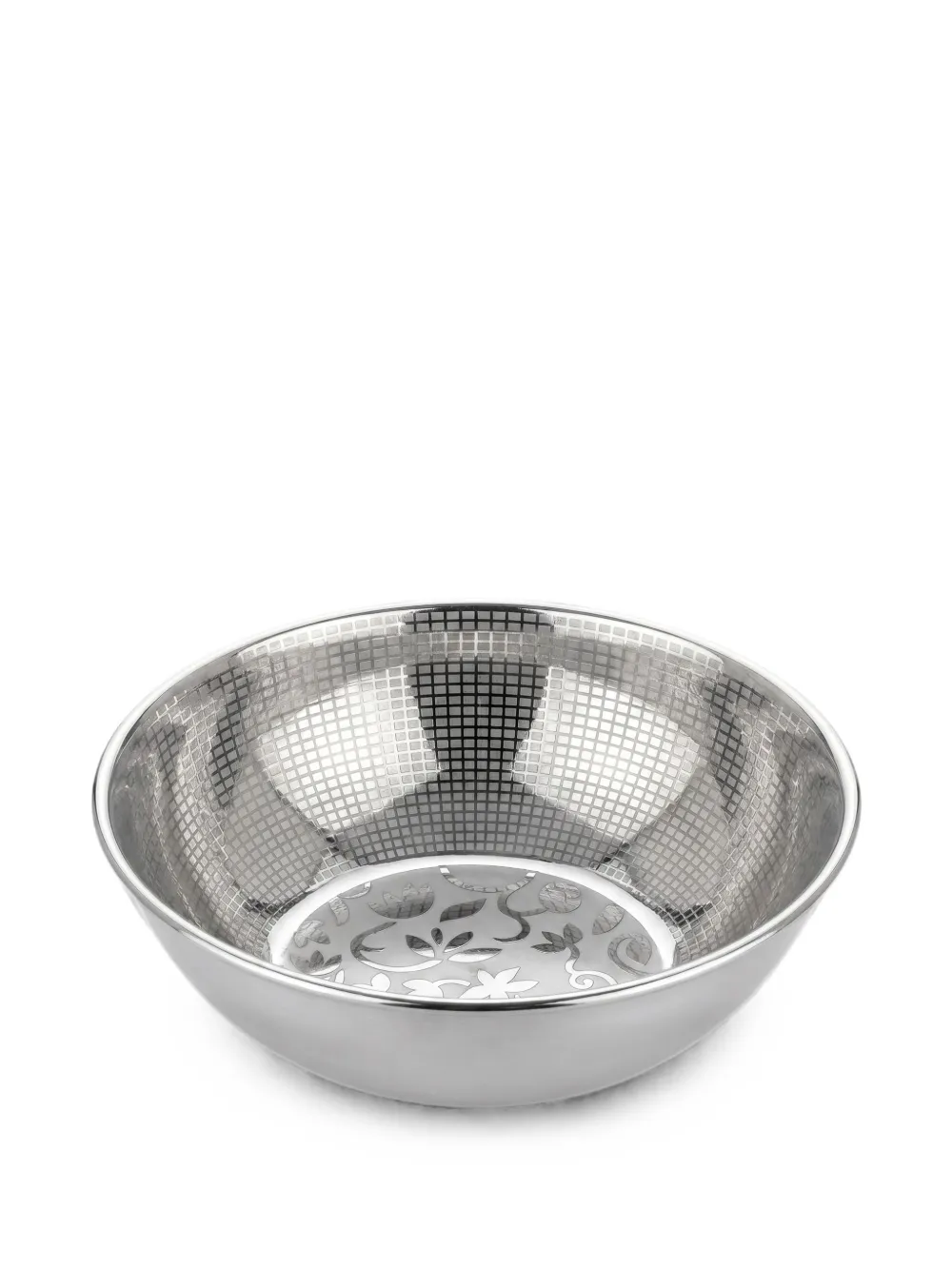 GINORI 1735 x Giambattista Vannozzi Dandi floral-pattern bowl - Argento