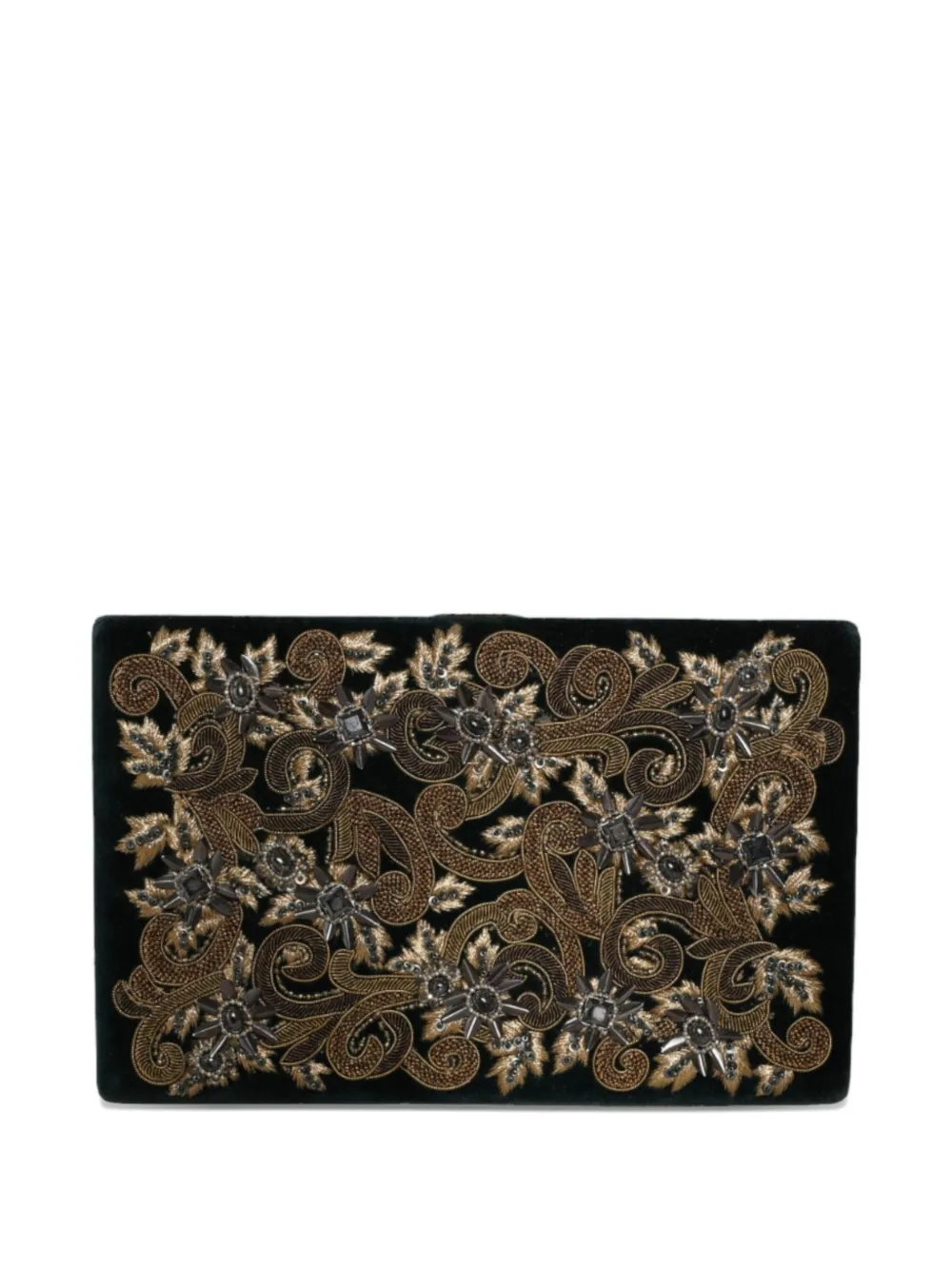Dolce & Gabbana Clutch met borduurwerk Groen