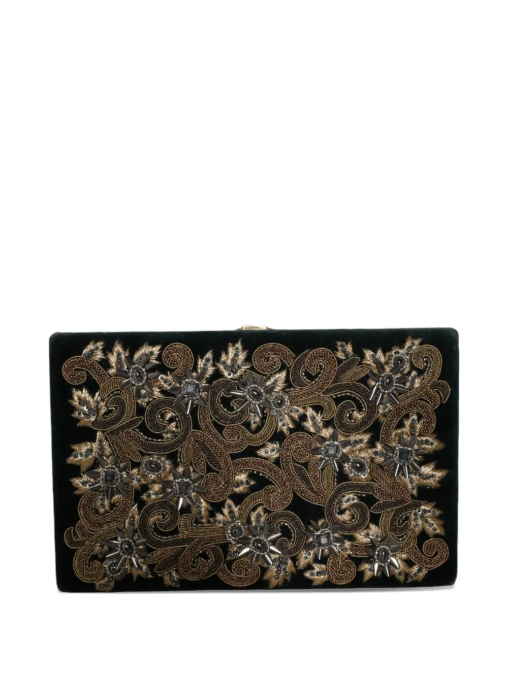 Dolce & Gabbana Clutch con ricamo - Verde