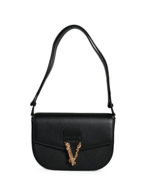 Versace sac porté épaule La Medusa en cuir grainé 