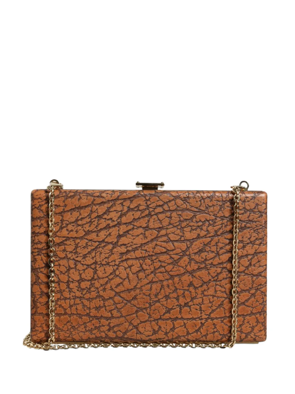 Dolce & Gabbana Strukturierte Clutch - Braun
