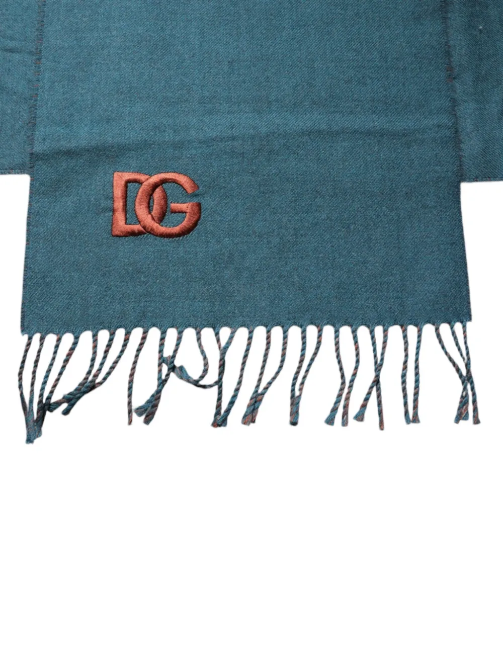 Dolce & Gabbana Omkeerbare geruite sjaal Blauw