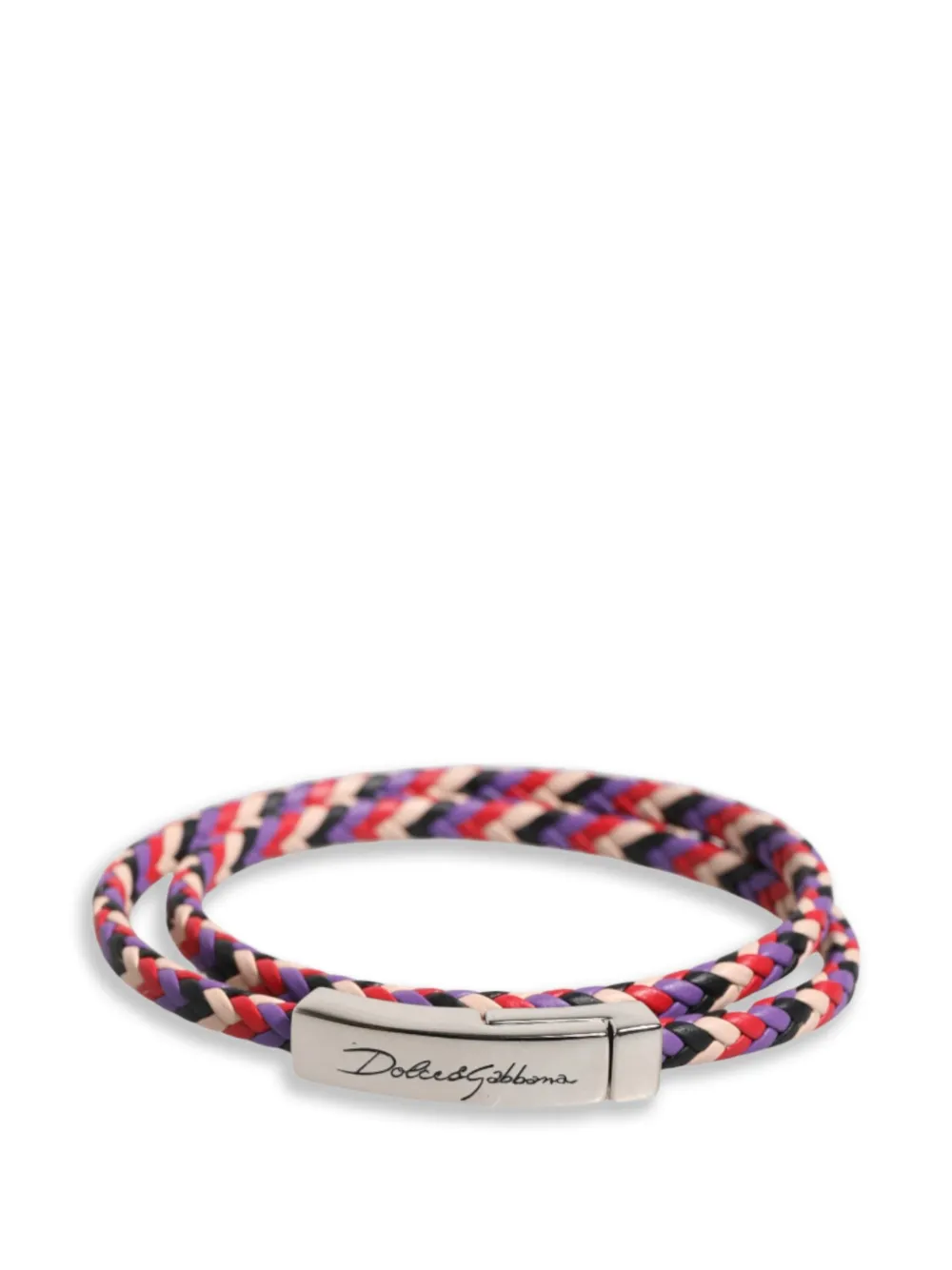 Dolce & Gabbana Bracciale a doppio giro - Viola