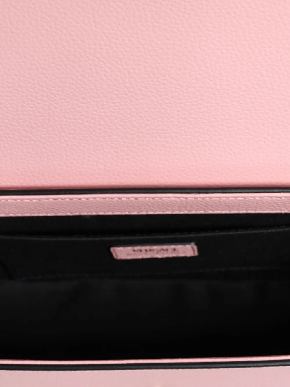 Versace La Greca schoudertas van bewerkt leer Roze