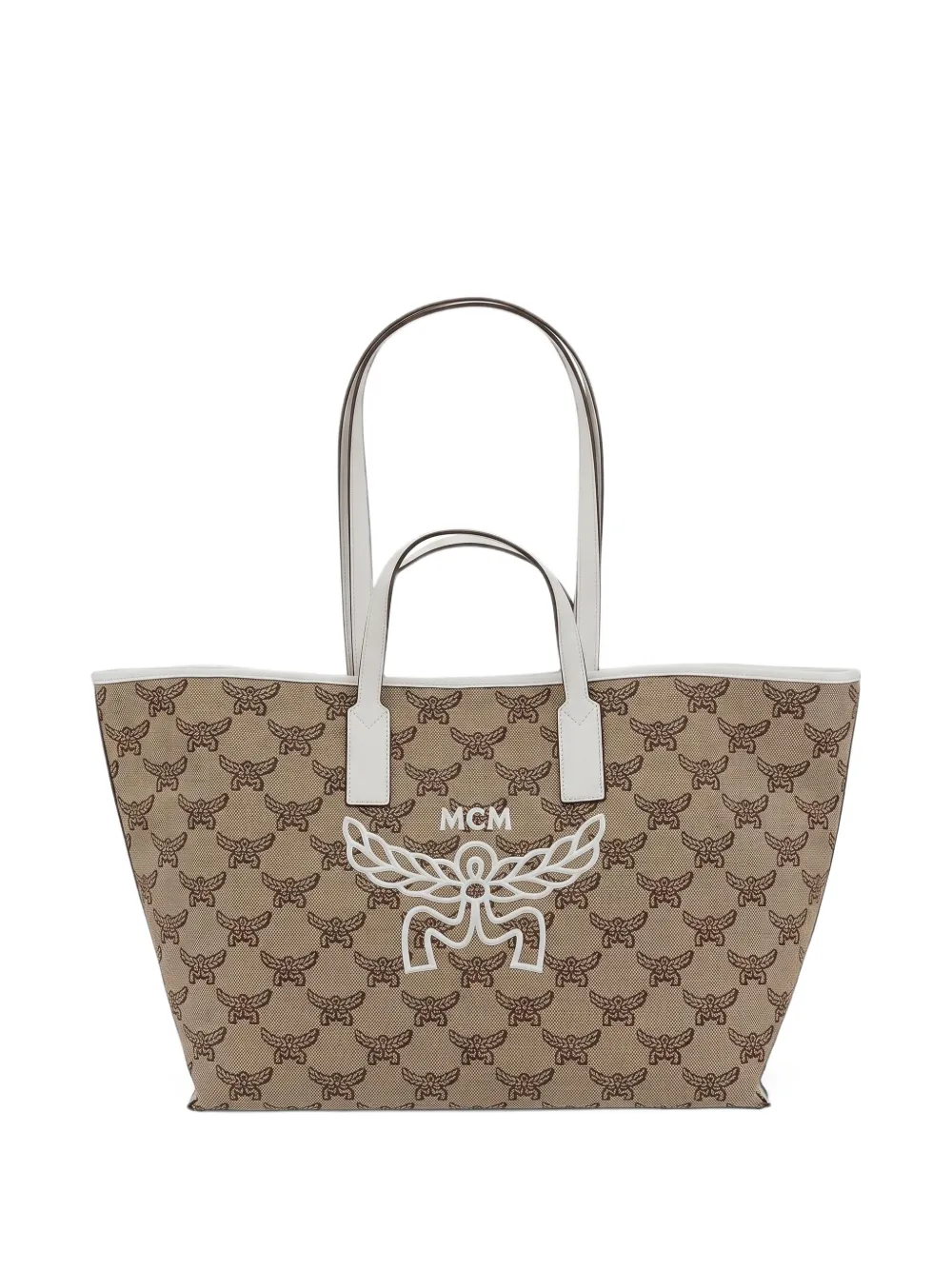 MCM medium Himmel Lauretos tote bag - Marrone