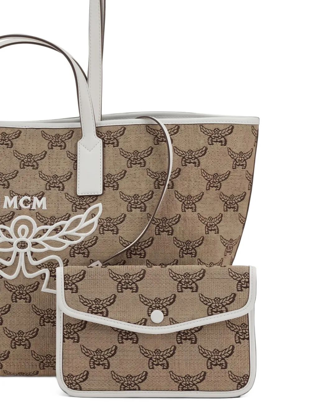 MCM Himmel Lauretos shopper Beige