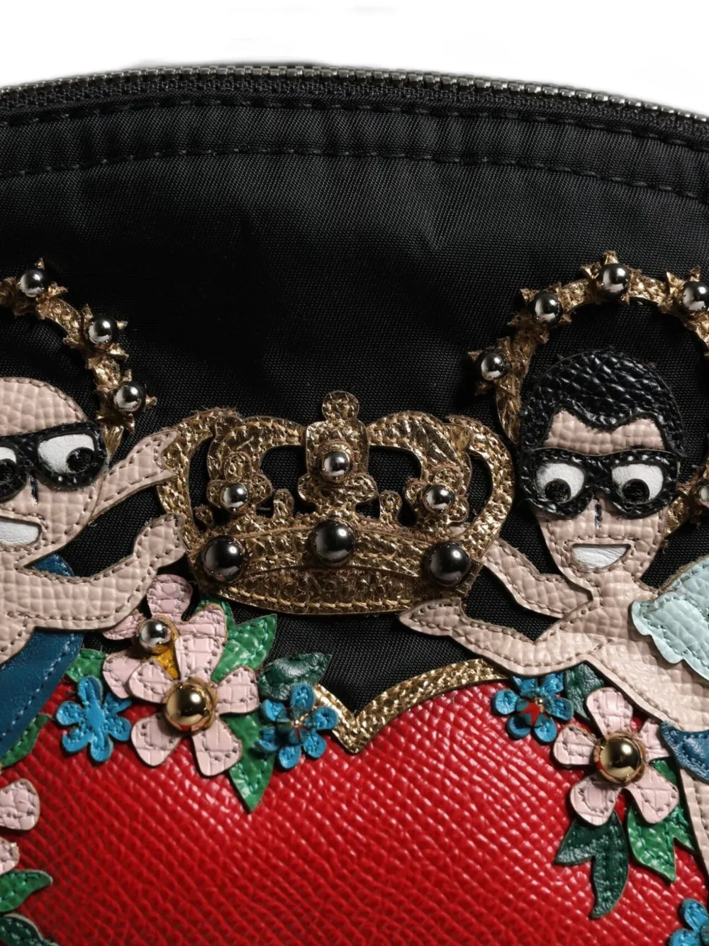 Dolce & Gabbana #DGFamily Cherub Heart rugzak Zwart