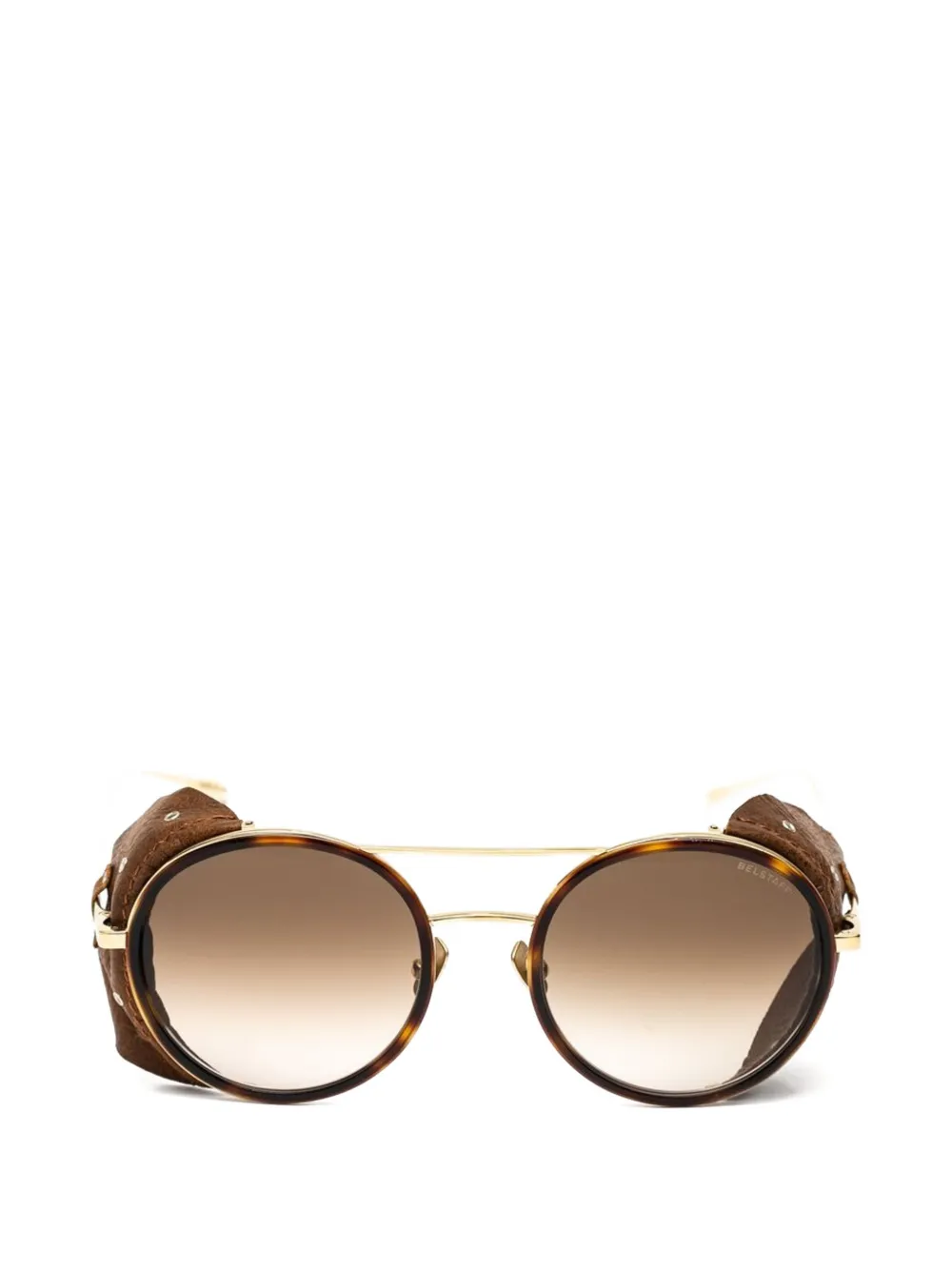 Belstaff Occhiali da sole Pinner Dorado tondi - Oro