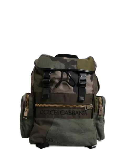 Dolce & Gabbana Jeansrucksack im Patchwork-Design