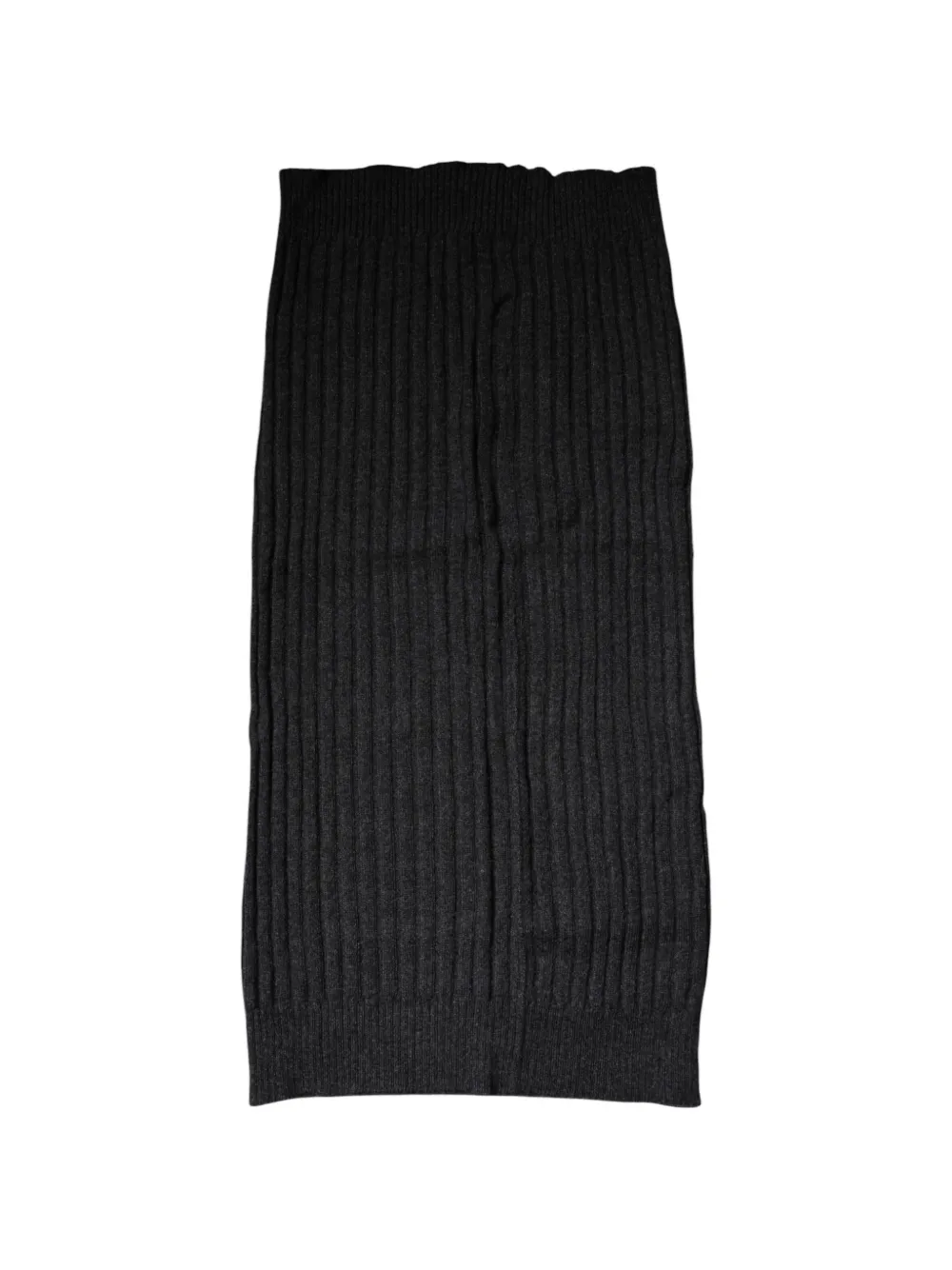 Dolce & Gabbana Gerippter Strickschal - Grau