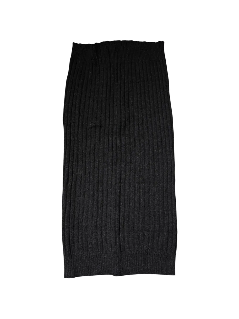 Dolce & Gabbana Ribgebreide sjaal Grijs