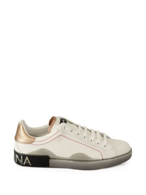 Dolce & Gabbana Portofino leather sneakers