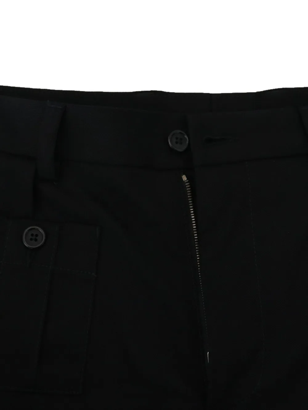 Dolce & Gabbana Cargo shorts met logopatch Zwart
