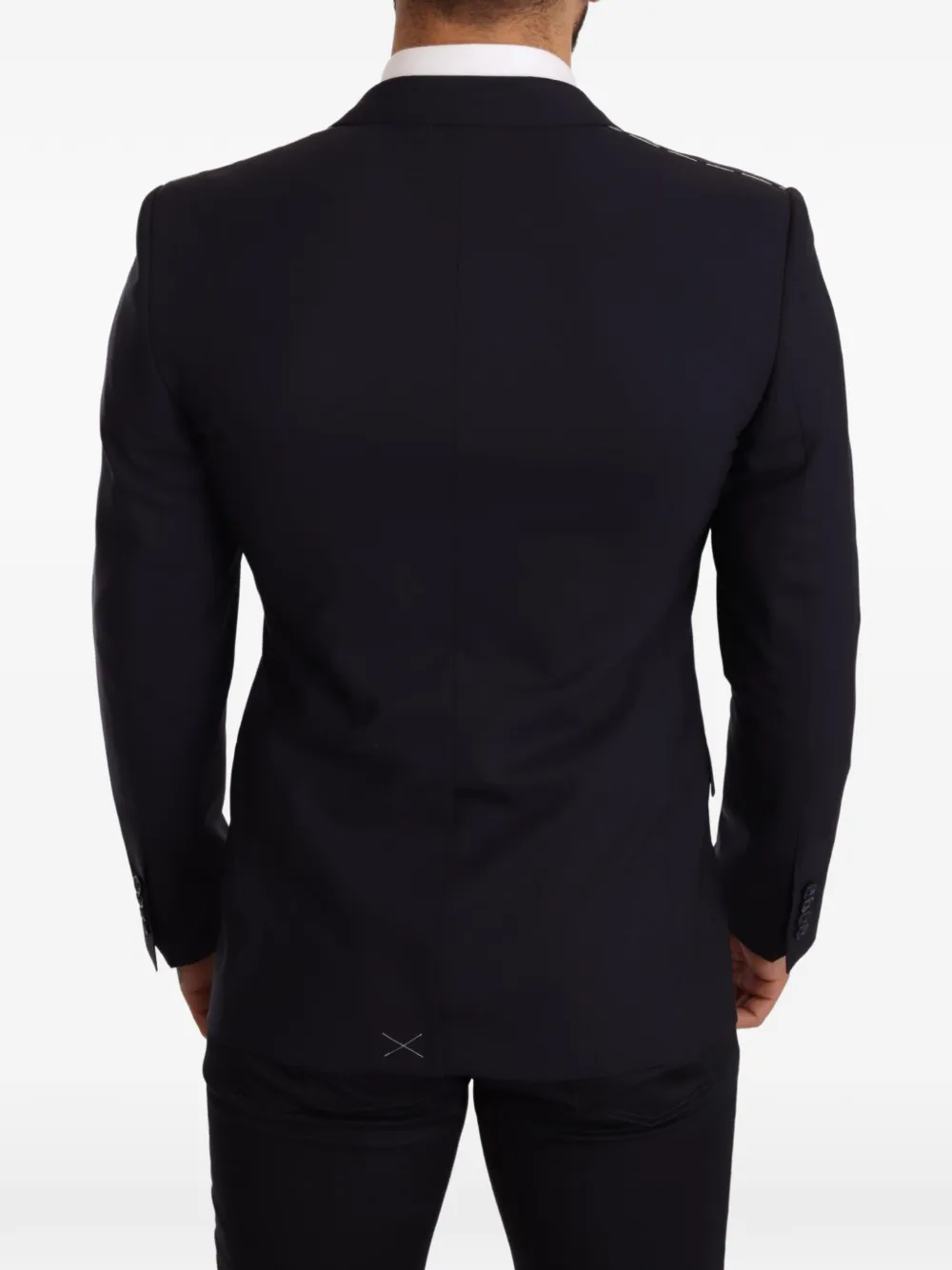 Dolce & Gabbana Blazer met enkele rij knopen Blauw