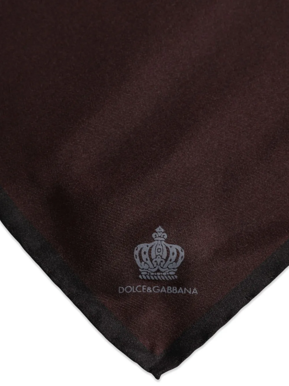 Dolce & Gabbana DG Crown pochet Bruin