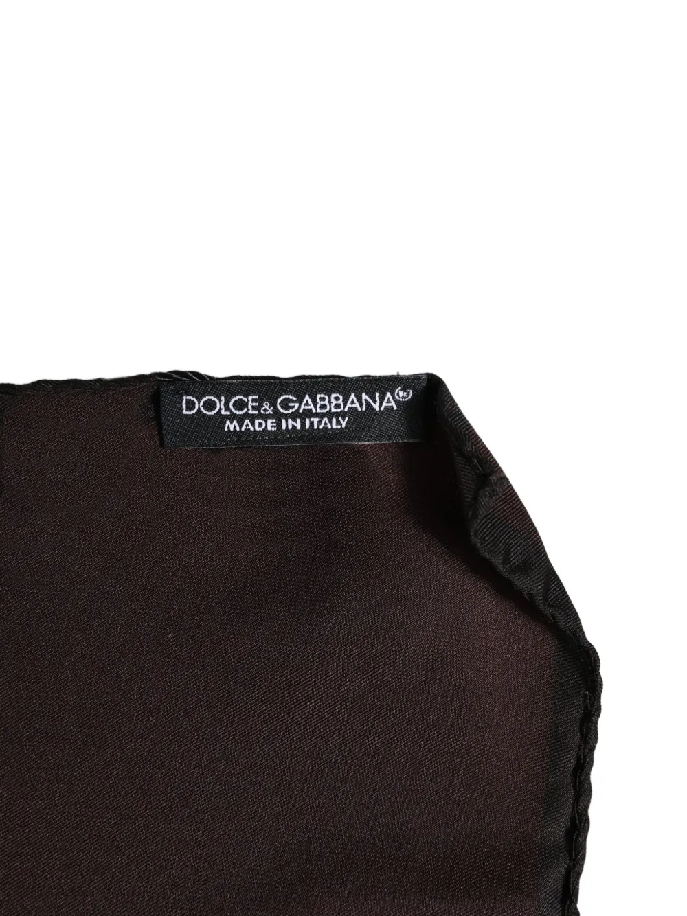 Dolce & Gabbana DG Crown pochet Bruin