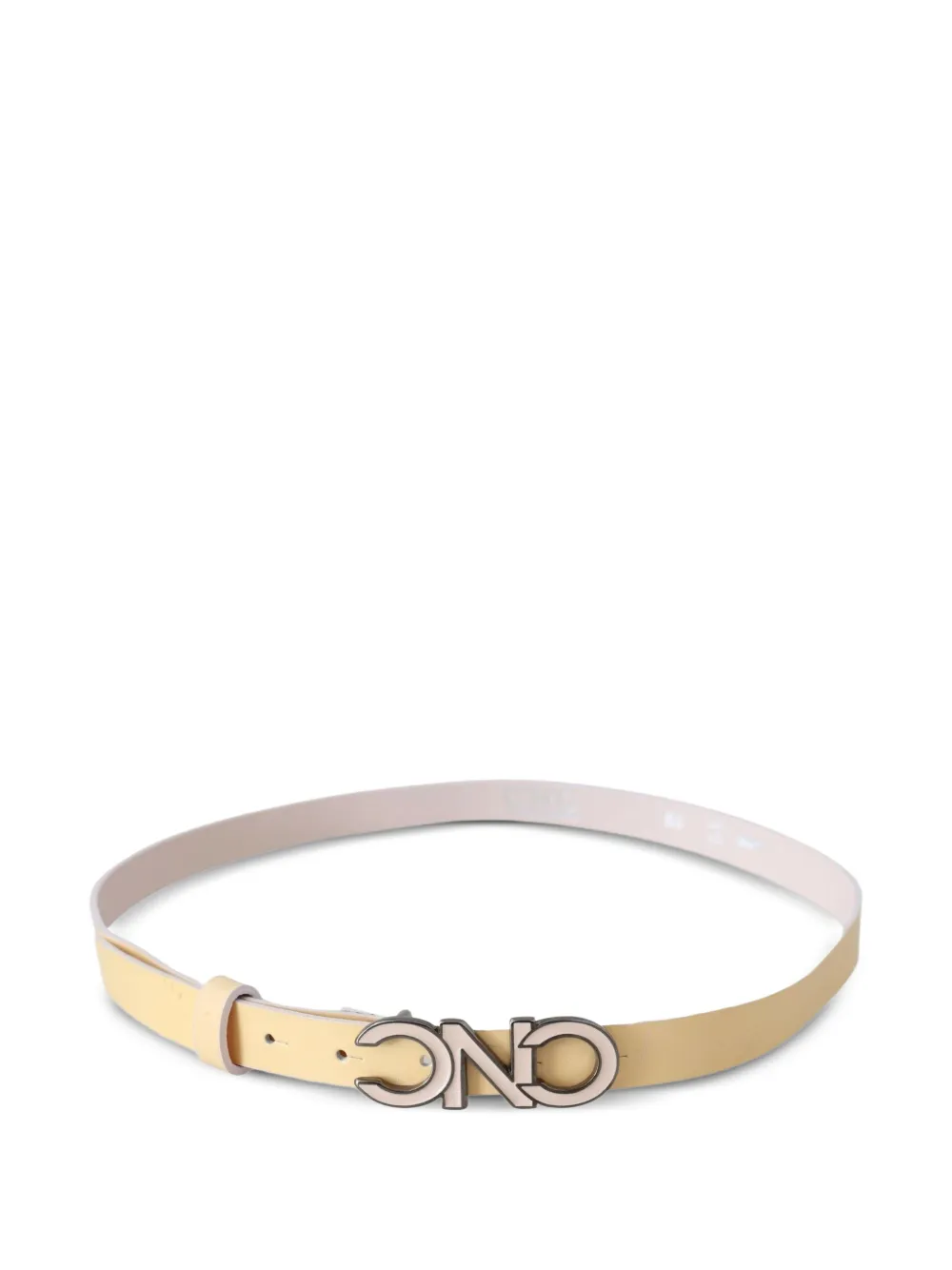 Costume National Riem met CNC-logo Beige