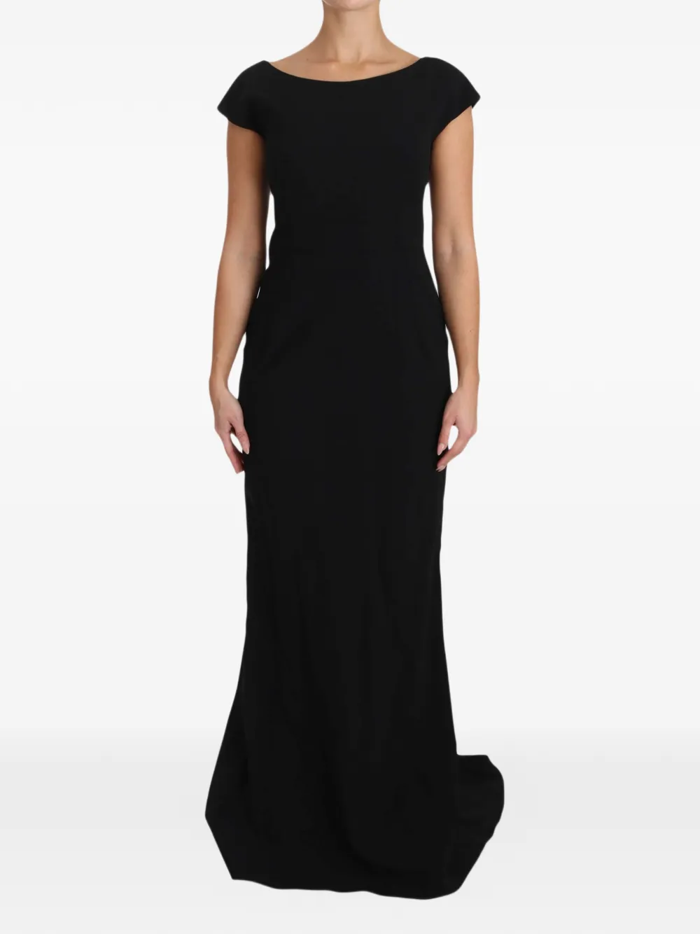 Dolce & Gabbana Kleid mit U-Boot-Ausschnitt - Schwarz