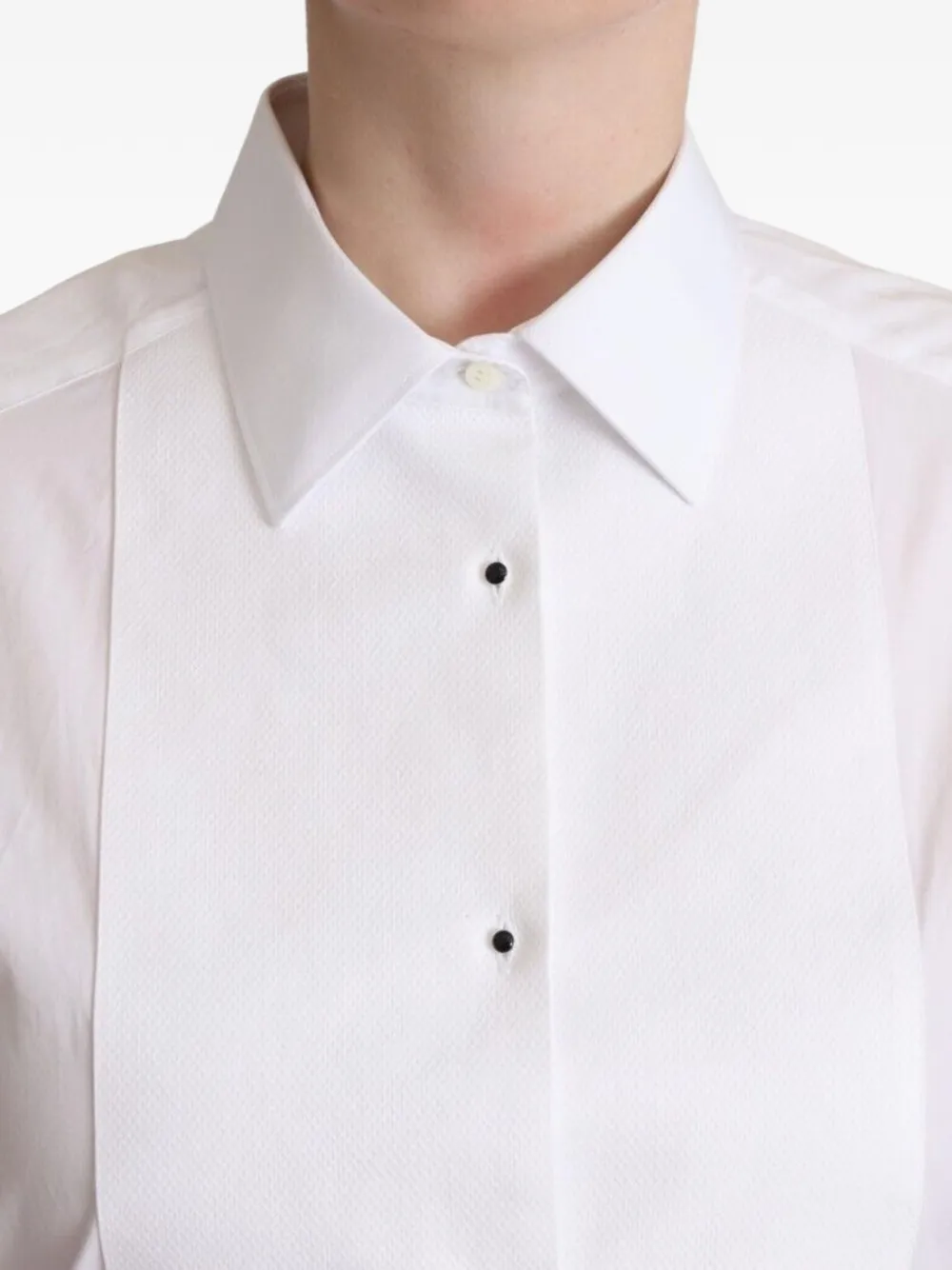 Dolce & Gabbana Smoking blouse Wit