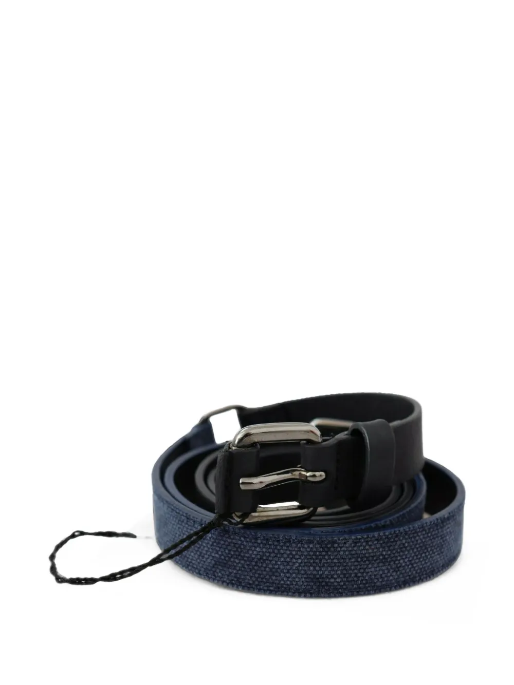 Costume National reversible textured-finish belt Zwart