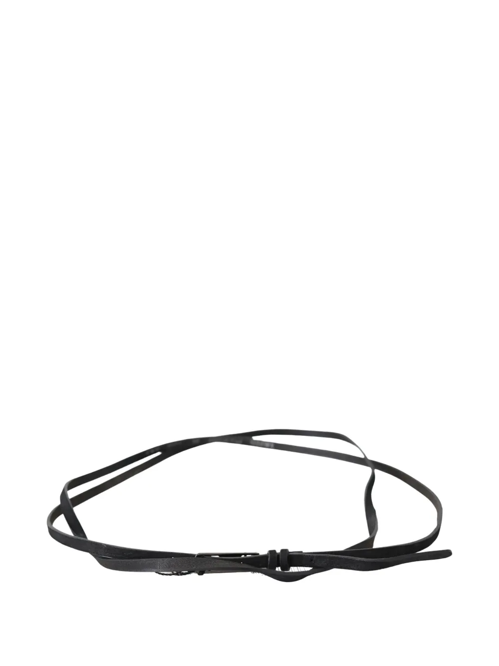 Costume National Smalle riem Zwart