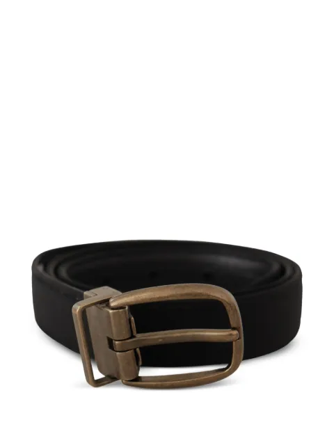 Dolce & Gabbana cinturón de piel con hebilla