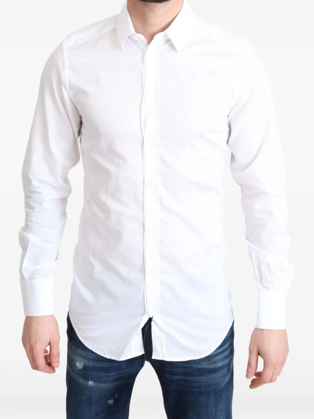 Dolce & Gabbana Camicia con bottoni - Bianco