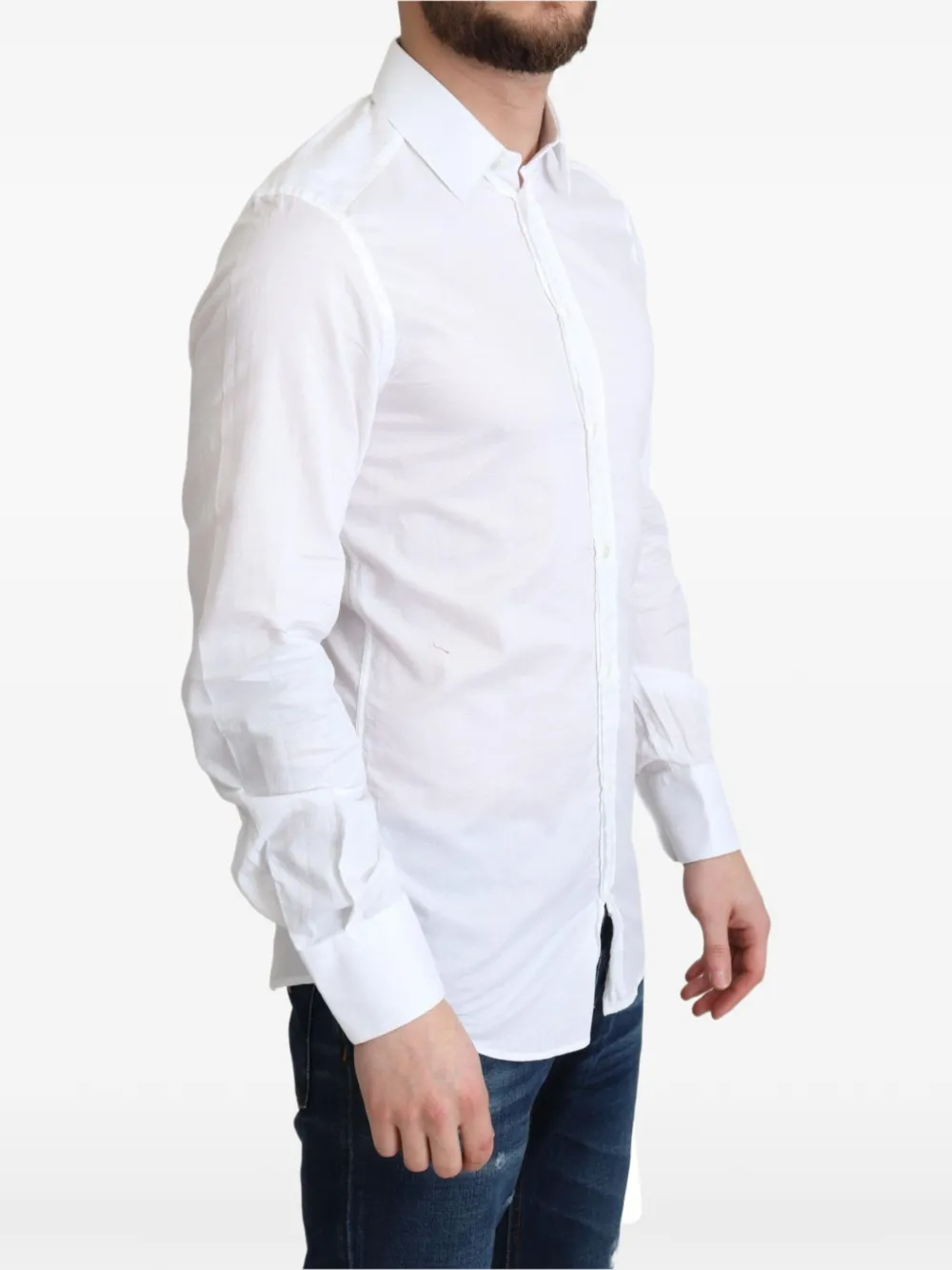Dolce & Gabbana Button-down overhemd Wit