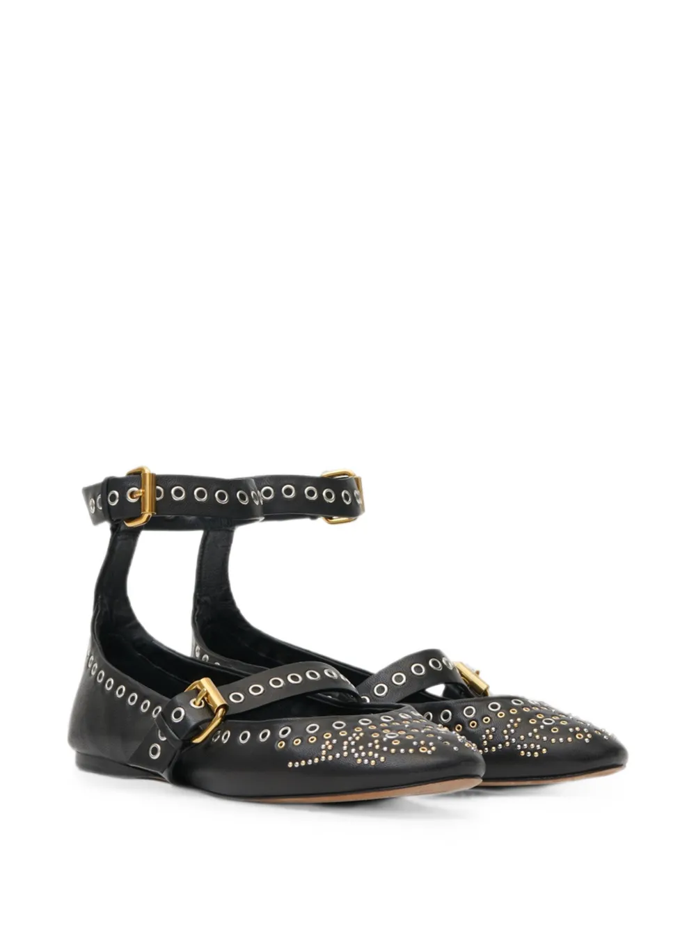 ISABEL MARANT Ylza ballerina's Zwart
