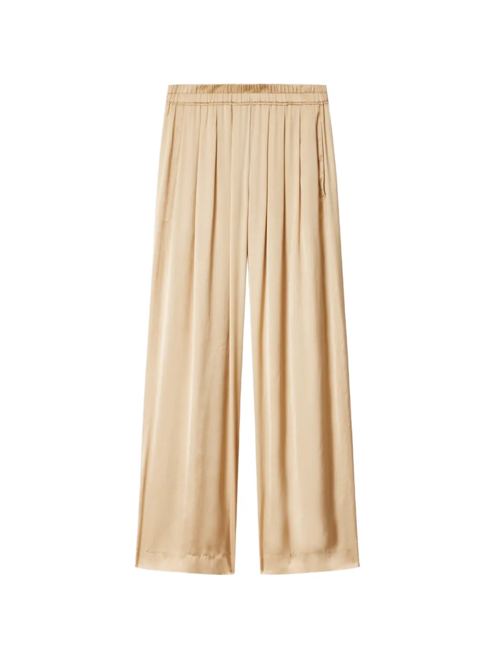 ISABEL MARANT Nolia geplooide broek Beige