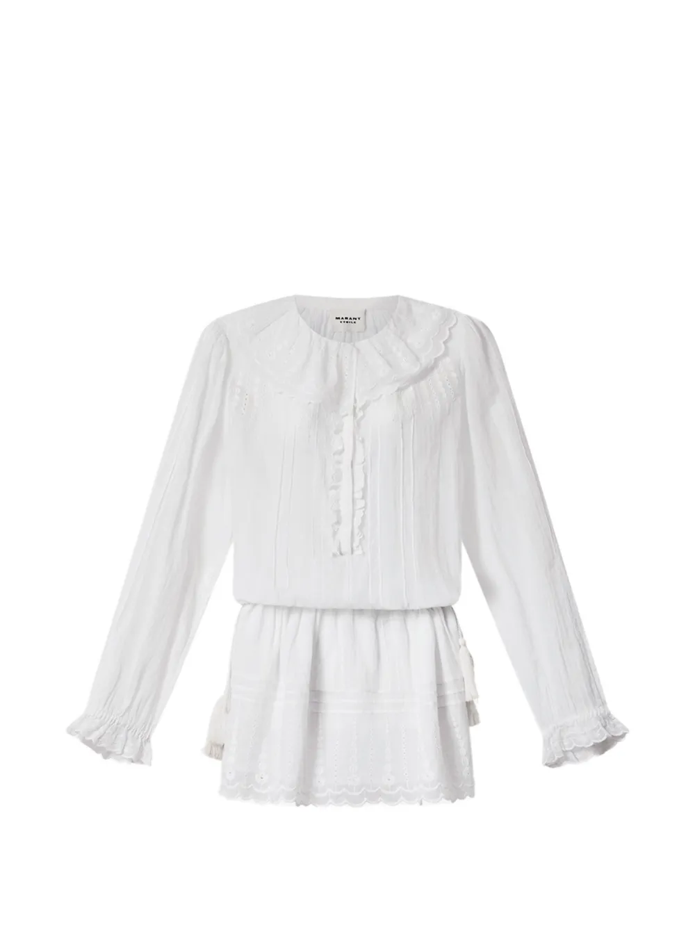 MARANT ÉTOILE Abito Lenora - Bianco