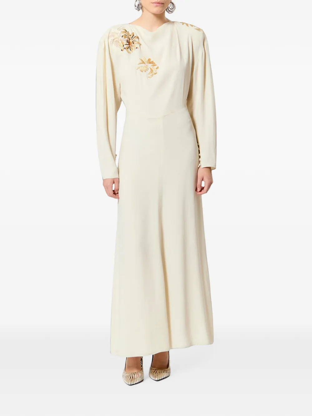 ISABEL MARANT Samsha jurk Beige