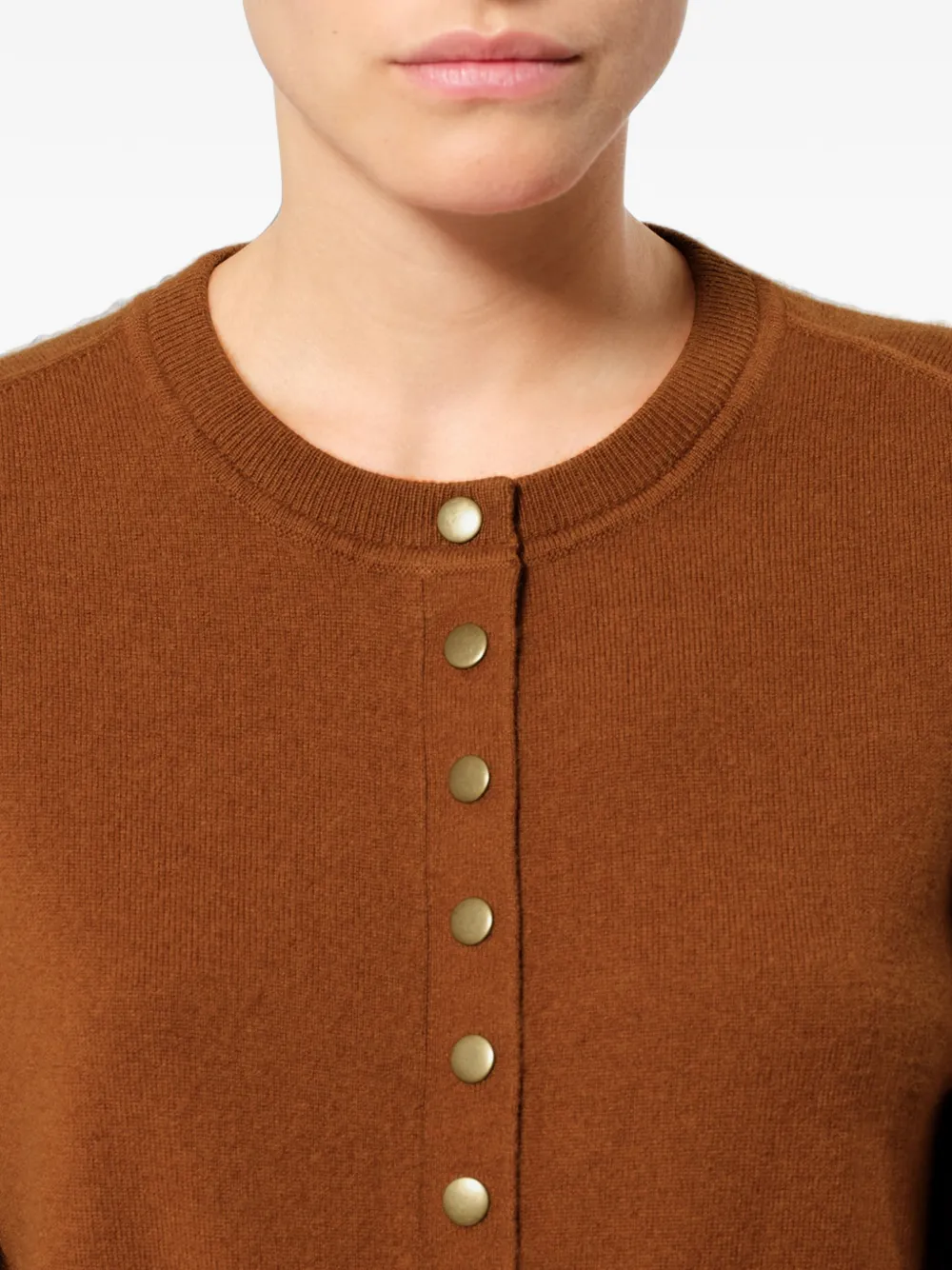 ISABEL MARANT Idesia wollen vest Bruin