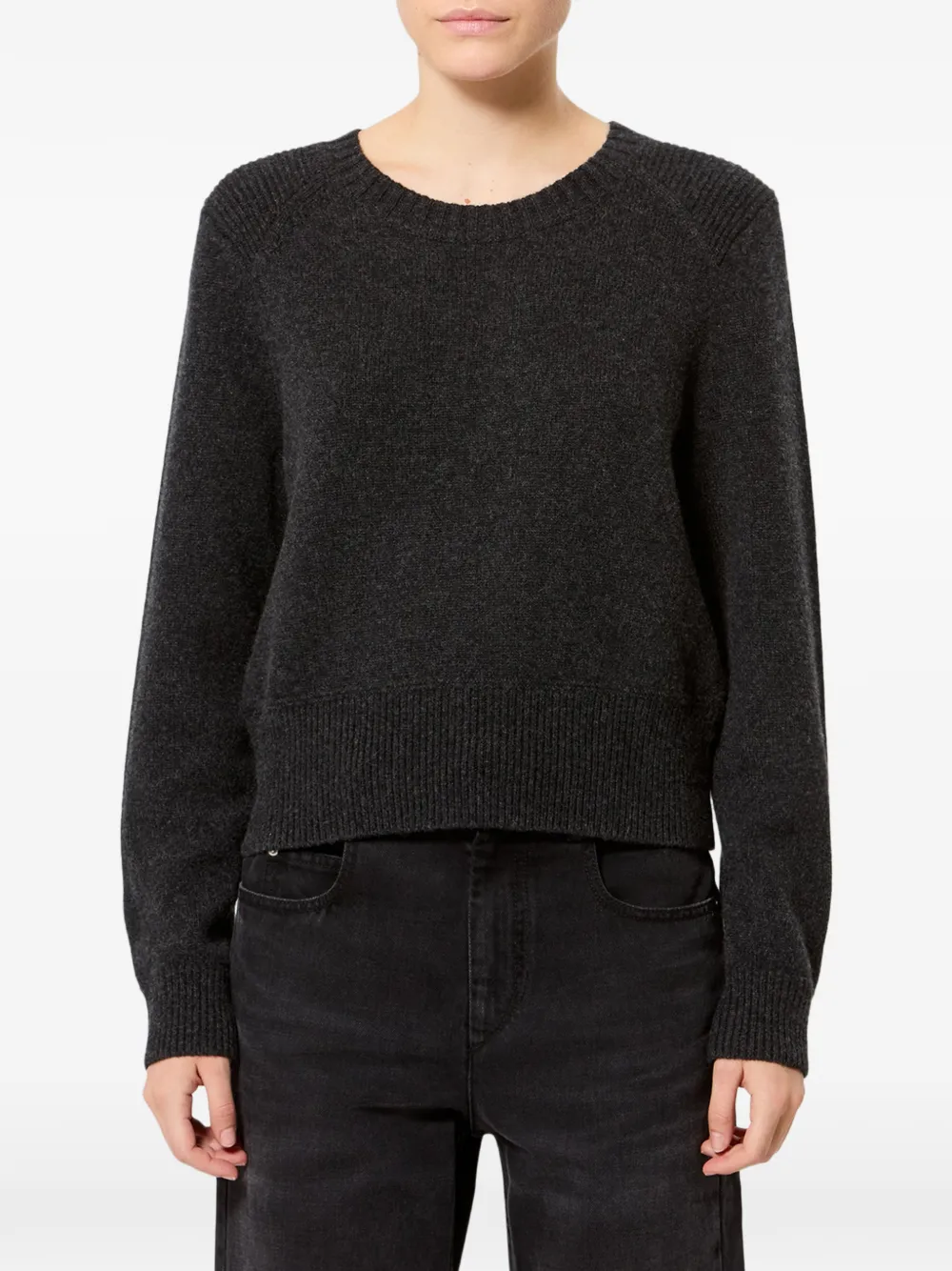 ISABEL MARANT Cornelia trui van wol en kasjmier Grijs