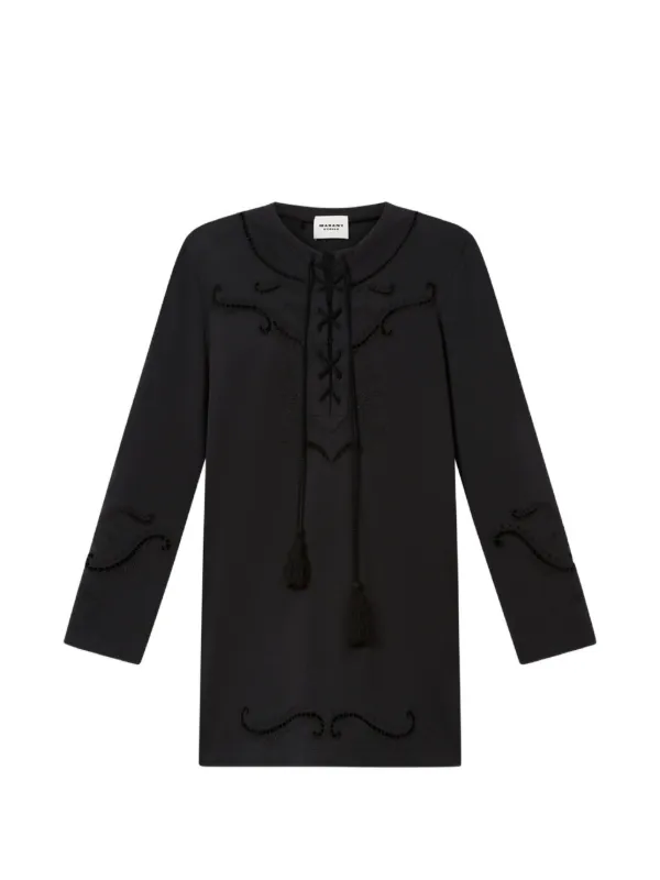 Marant Étoile Elka Dress in Black