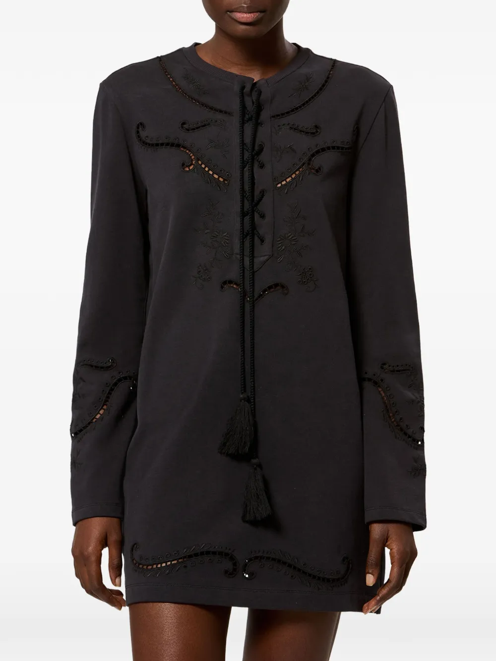 MARANT ÉTOILE Elka Dress in Black, view 3