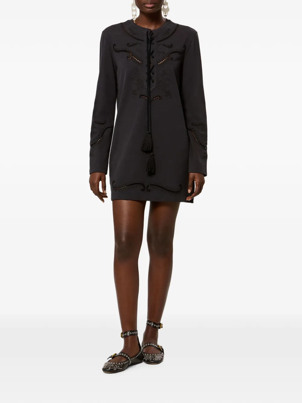 MARANT ÉTOILE Elka Dress in Black, view 2