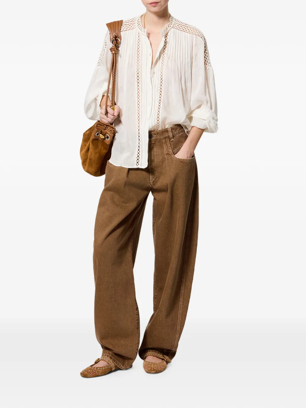 ISABEL MARANT Lisha pants Bruin