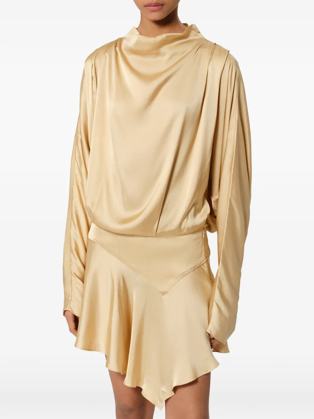 ISABEL MARANT Neline jurk Beige
