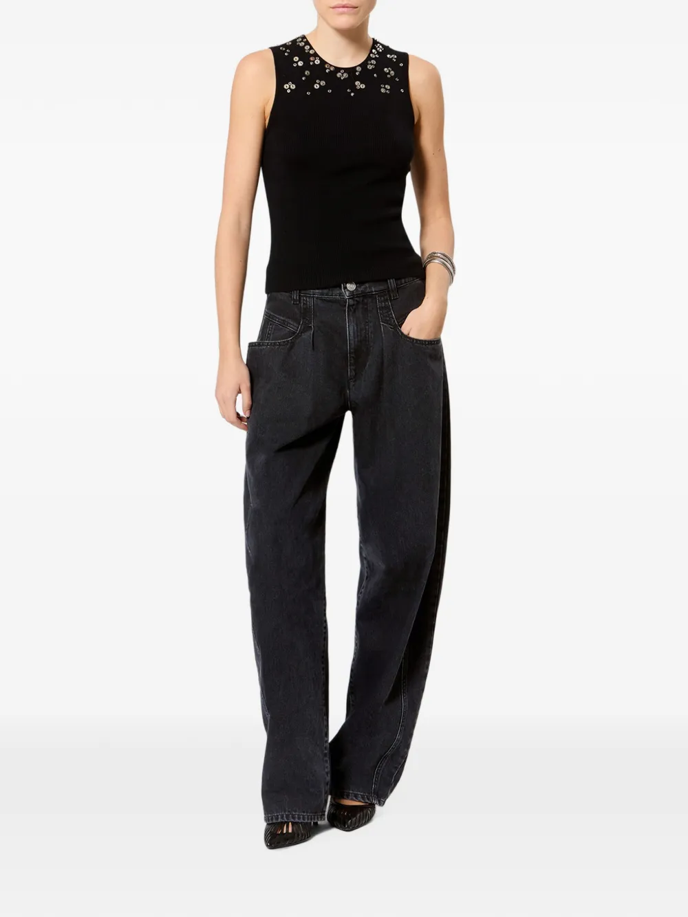 ISABEL MARANT Lisha pants Zwart