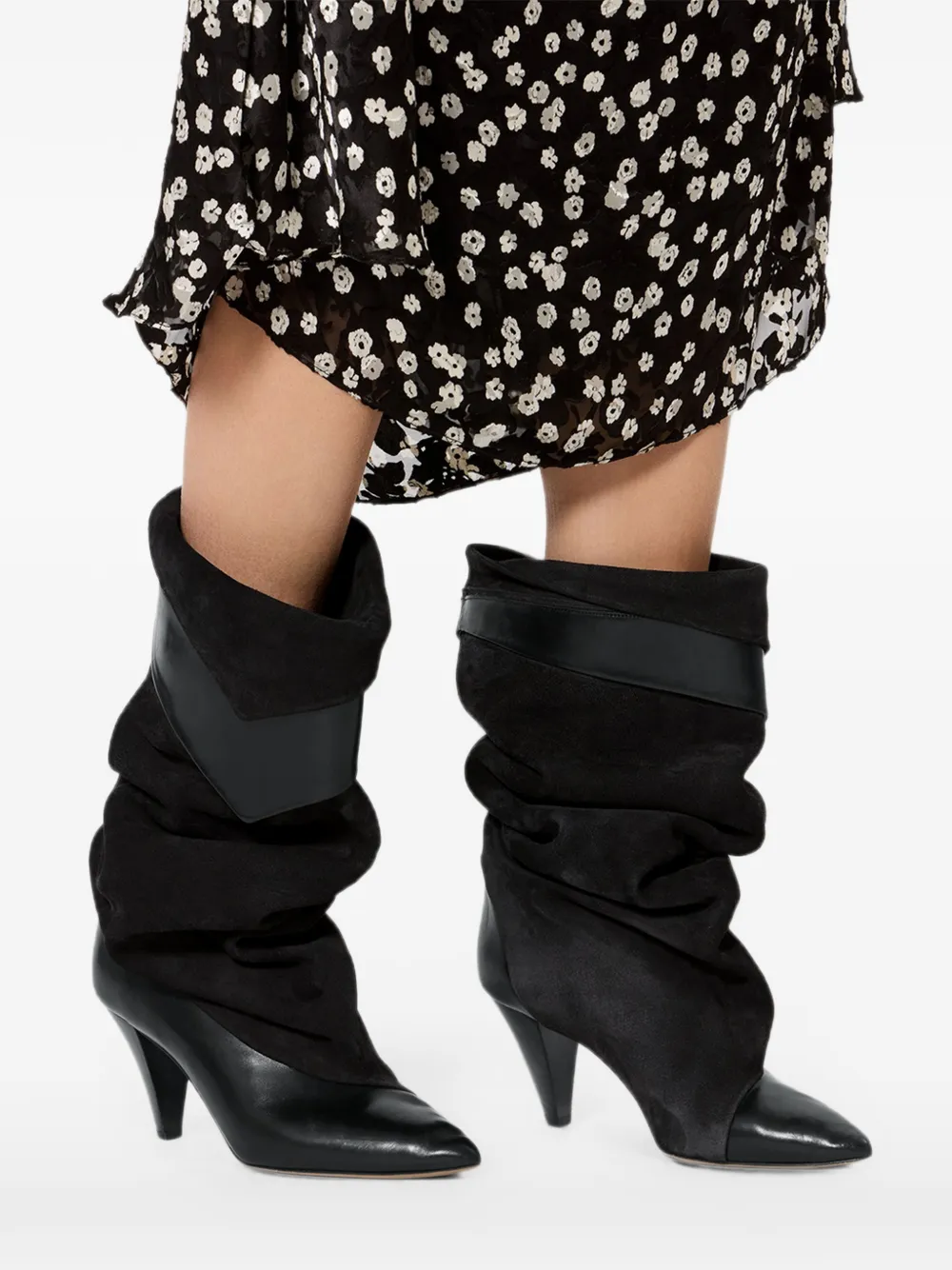 ISABEL MARANT Lezra high boots Zwart
