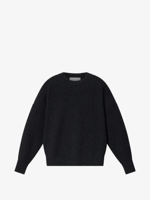 MARANT ribbed-knit crew-neck sweater