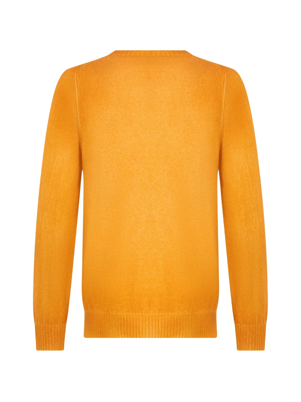 Fedeli Kasjmier trui met ronde hals Oranje
