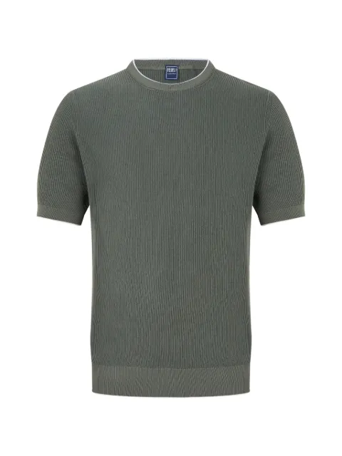Fedeli crew-neck ribbed T-shirt